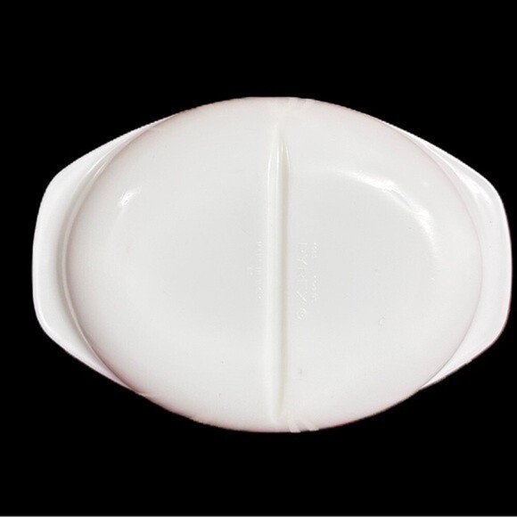 Vintage Pyrex Oval Divided Casserole‎ Dish - Picture 5 of 16